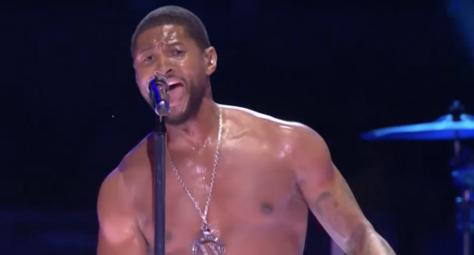 Usher Took off His Shirt During His Super Bowl Performance and Now My Ovaries Hurt
